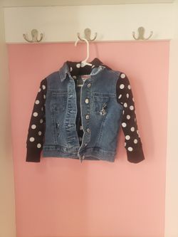 2T Minnie Mouse Denim Jacket