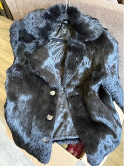 Palmero brand rabbit fur coat