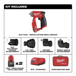 M12 FUEL Installation 3/8 in. Drill Driver Kit