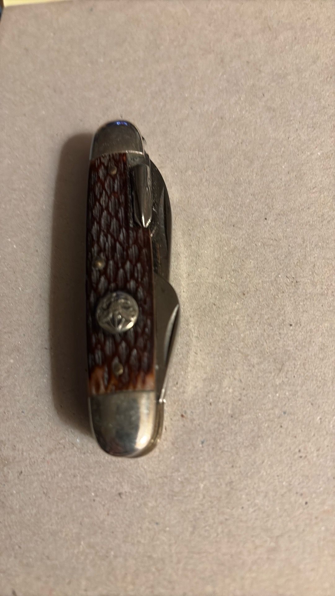 WW11 Ulster USA officer pocket knife