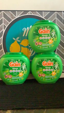 Gain Flings Original Laundry Pods – 3 Pack   $33 price is firm