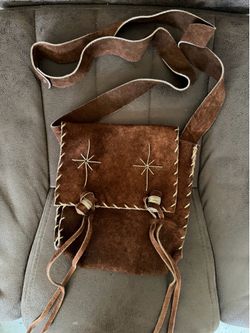 Suede bag