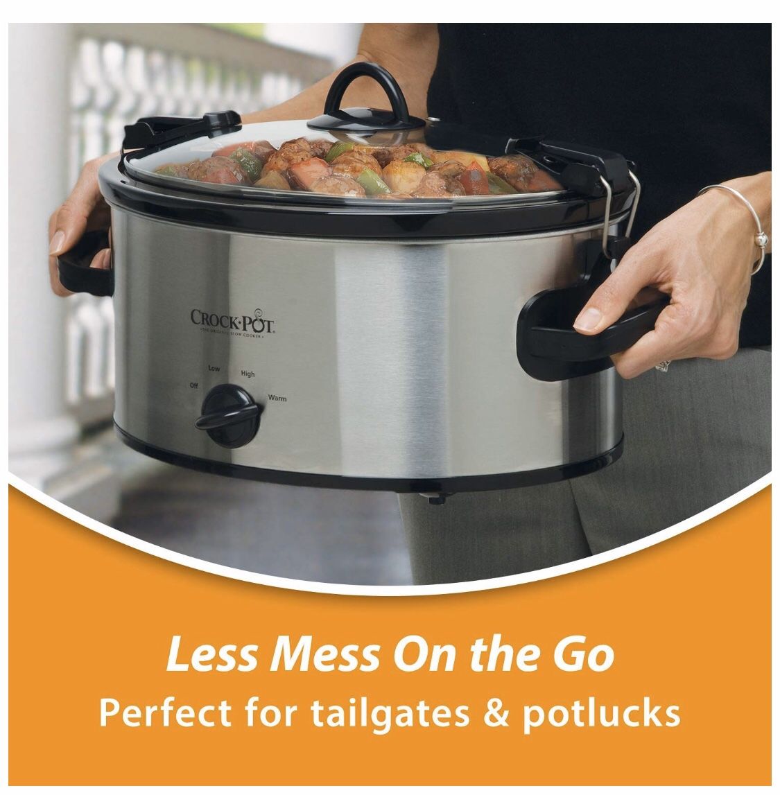 Crock-pot Oval Manual Slow Cooker, 8 quart, Stainless Steel (SCV800-S) for  Sale in Suwanee, GA - OfferUp