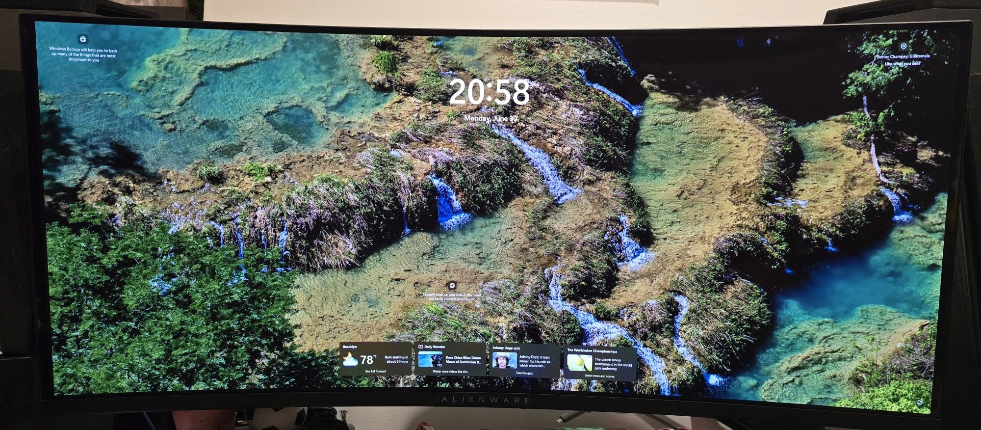 Dell Alienware AW3423DW, 34-inch, 175hz, 3440x1440p Ultrawide Gaming Monitor - Read