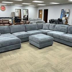 Oversized Fabric Livingroom Sectional Couches Sofa Furniture 
