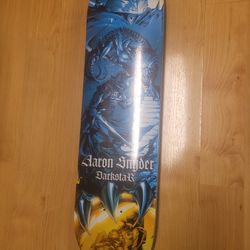 Very Rare Aaoron Snyder Darkstar Skateboard NOS Vintage 