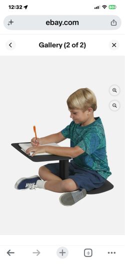 Portable Lap Desk, Flexible Seating, Navy (x3)