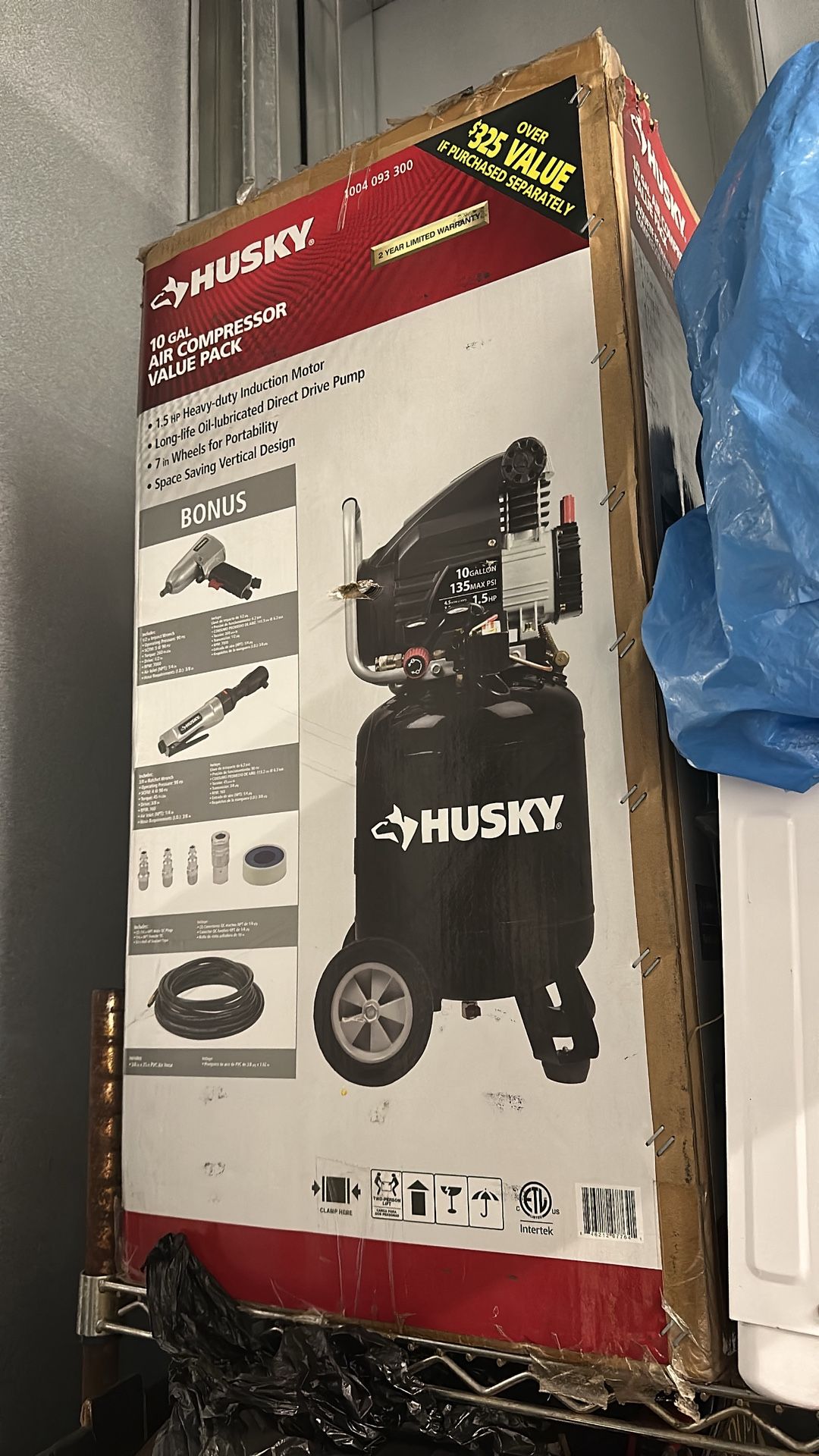 Brand New Husky Air Compressor kit.