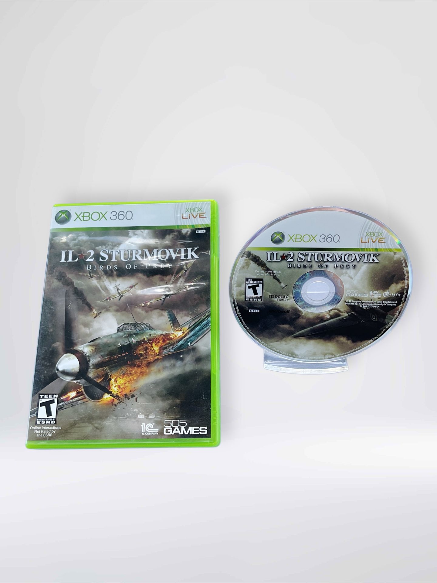IL-2 Sturmovik: Birds of Prey (Microsoft Xbox 360, 2009) No Manual