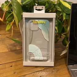 New Heyday iPhone 13 Clear Mint Green Design Phone Case