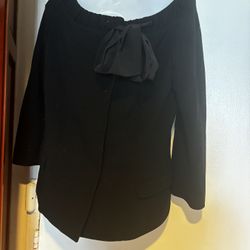 Fendi dress suit Blazer tie up jacket classic coat rare sweater shirt y2k 