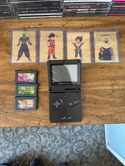 Nintendo Gameboy Advance Bundle, Dragonball Z Lot, Gameboy