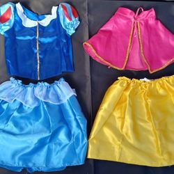 Disney Princess Dress Up Size 4-6
