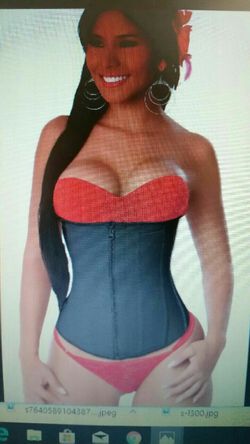 9 Rod Colombian zip and clip waist trainer