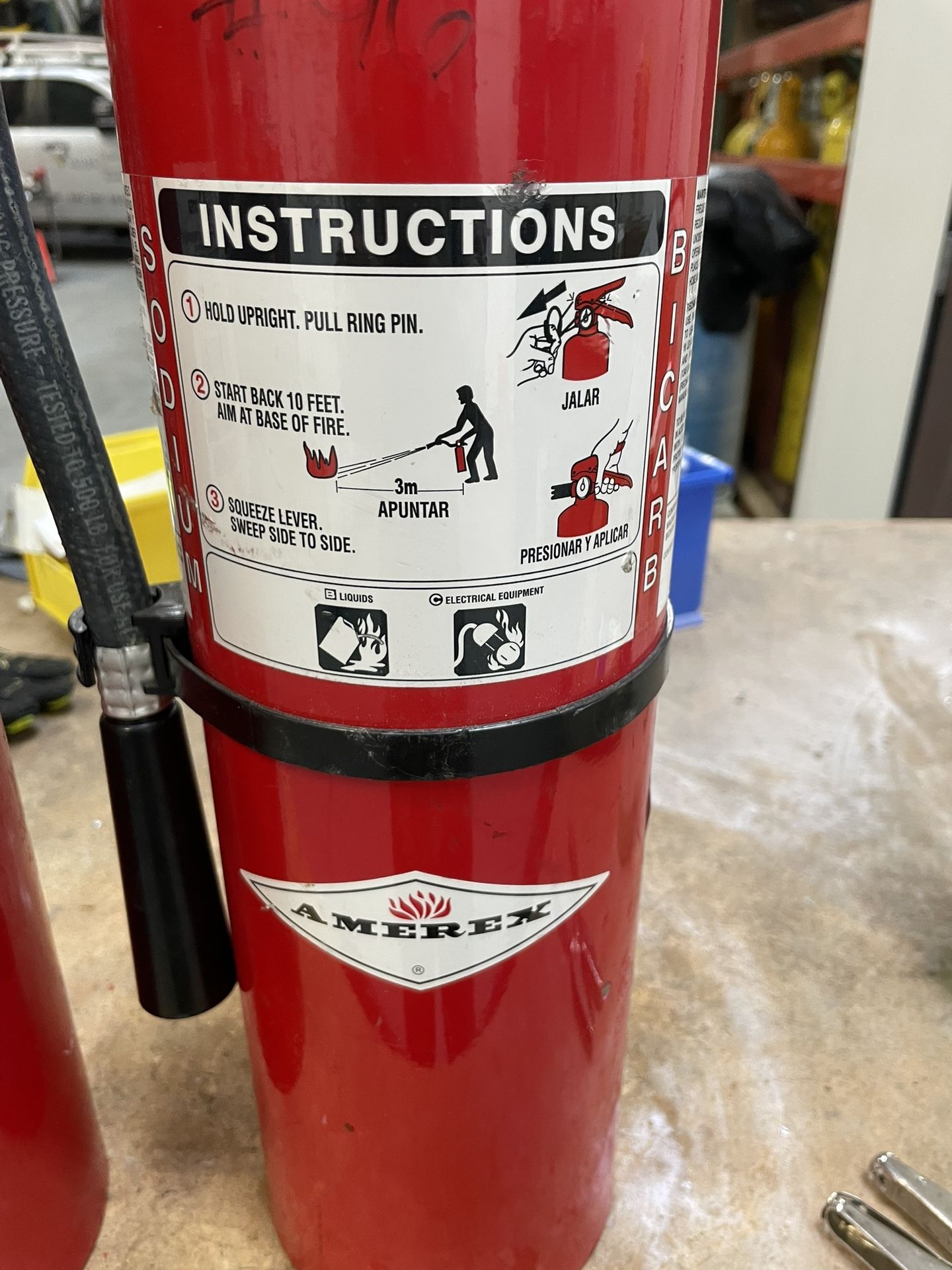 10lbs Amerex Sodium Carbonate Fire Extinguishers
