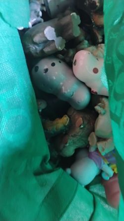 I have about a bag of hippos and a box full hippos