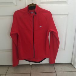 “PEARL IZUMI” Red Cycling 🚴‍♂️ 🚴‍♀️ Jacket Sz. Lg.