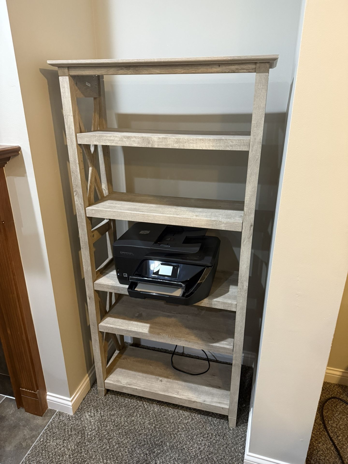 Light Grey Book Shelf