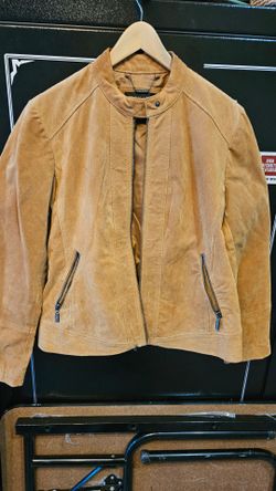 Bernardo Brown Suede Jacket
