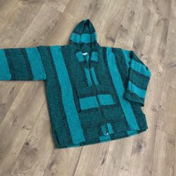 ZIPPER PONCHO XL