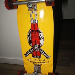 POWELL PARALTA D-R-G-N SKATEBOARD.