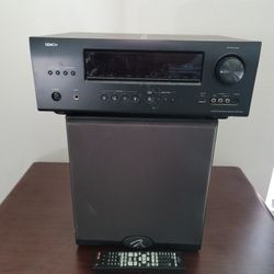 Denon Amplifier w/ SubWoofer