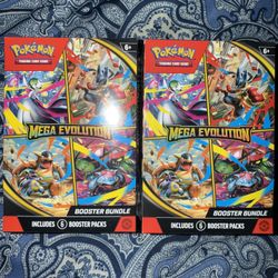 Pokemon Mega Evolution Booster Bundles 