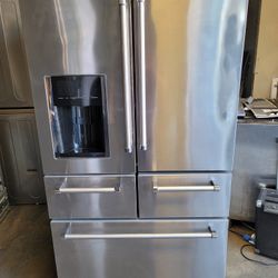 KitchenAid 5 Door Stainless Steel French Door Refrigerator 