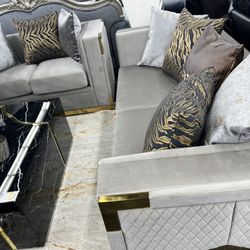 Elegant Premium Couch And Loveseat 