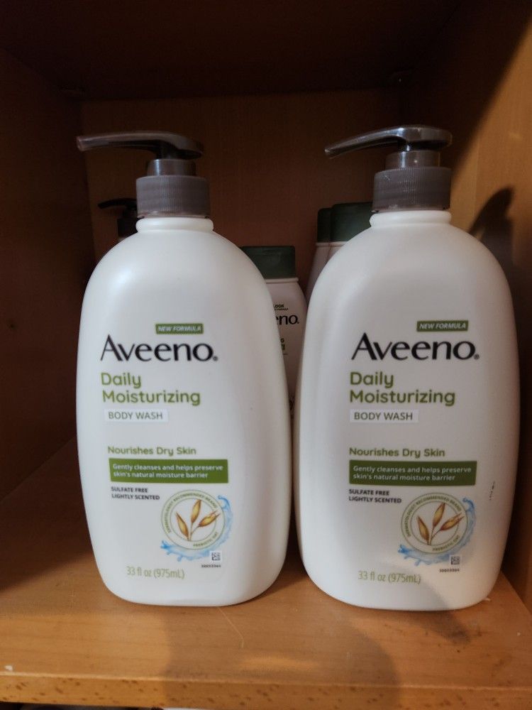Aveeno Bodywash 33 Fl Oz Bundle