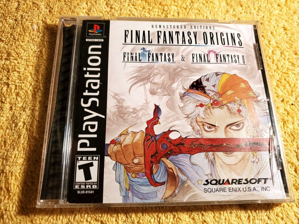 FINAL FANTASY ORIGINS PS1 GAME