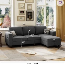 Jaydie 78" Upholstered Sofa Couch - MOVING SALE