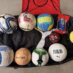 Puma Soccer Training Bundle – 8 Balls, Cones, Gear & Bag