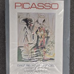 🎨 Pablo Picasso Offset Lithograph Exhibition Poster 1972; Vintage Signed 🎨 