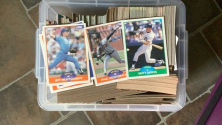 Box Of Baseball Cards