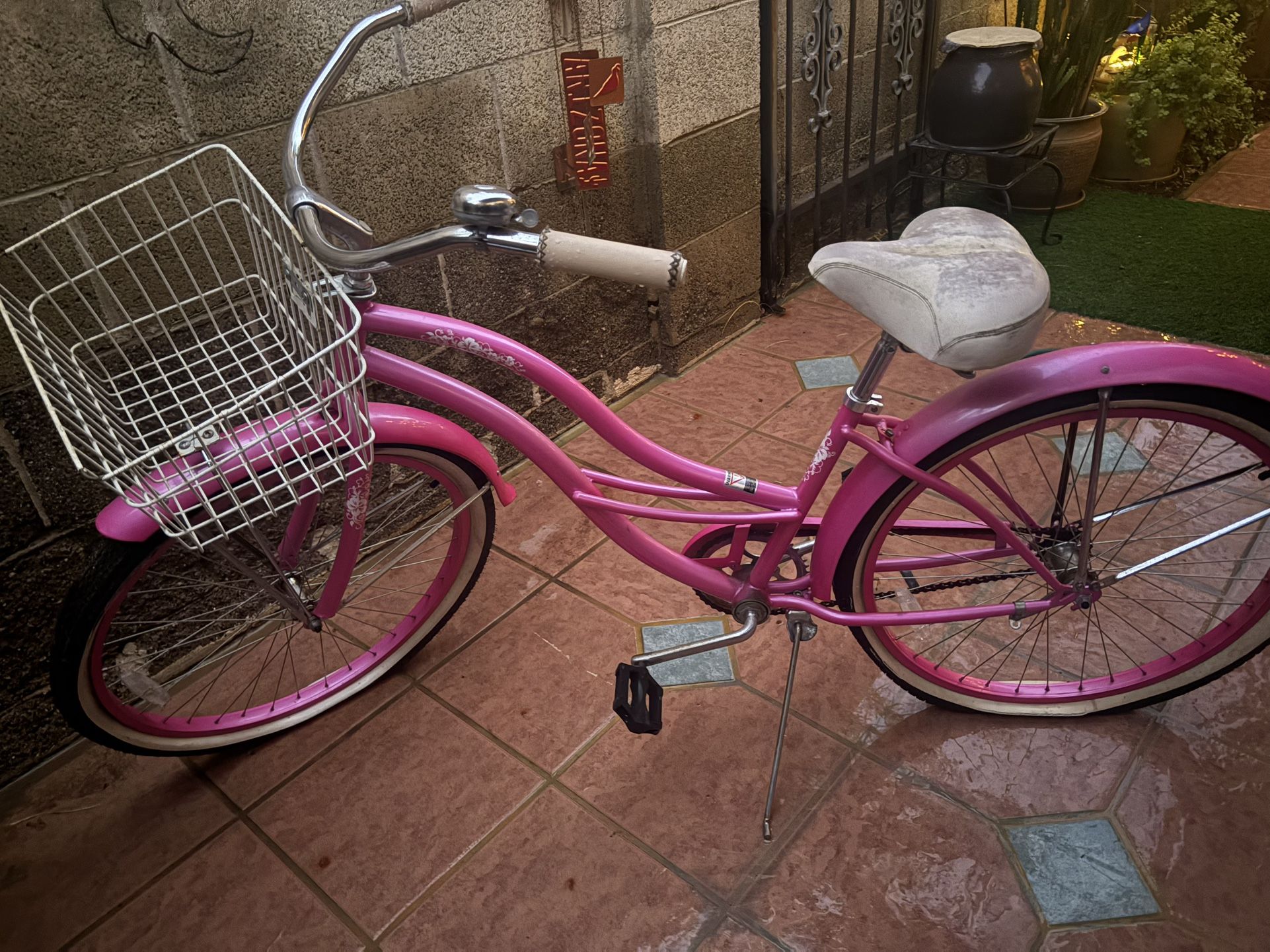 Bike- Pink - Beach Cruiser 