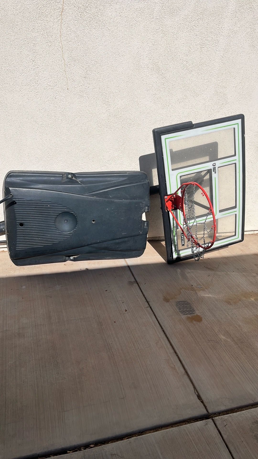 Complete basketball set