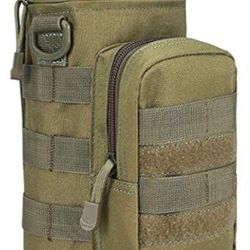 Tactical Travel Water Bottle,Compatible Water Bottle Pouch Outdoor Activities,Kettle Pouch Carry Bag