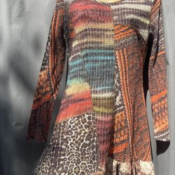 Adore knit tunic top/dress S