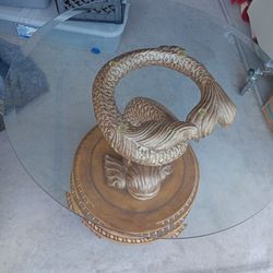Large Fish End Table