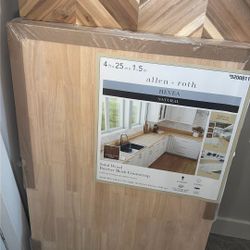 2 - 4ft X 25” X 15” Butcher Clock Counters For Sale