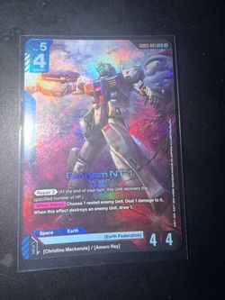 Gundam NT-1 RX-78NT-1 Holo Trading Card G003-001