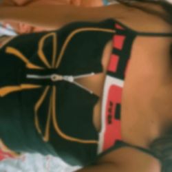 Colorful Noun crop top- fitted stretch top