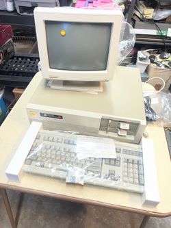 Vintage Delta Gold CRT Computer NIB