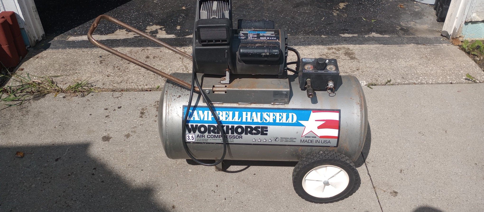 3gallon 1.0 Hp Air Compressor