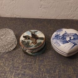 Trinket Jewelry Box Containers $6 Each