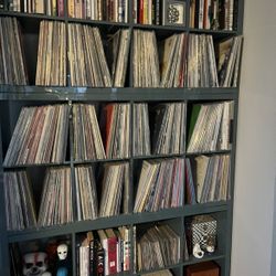 3 Large Record Shelves— IKEA LIMITED EDITION COLOR