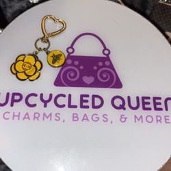 Yellow & Black Bags & trunks Bag Charm/keychain