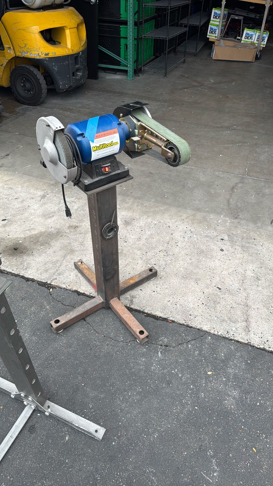 BELT AND DISC GRINDING TOOL