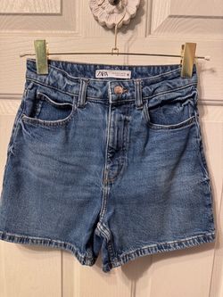 Zara Denim Shorts Size 2